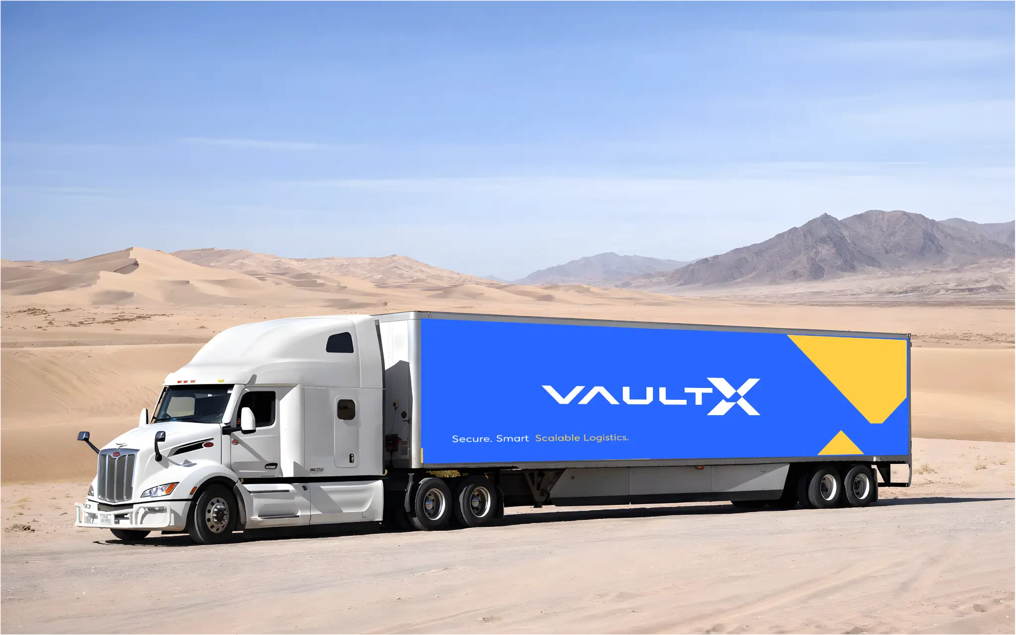 VaultX branded truck fleet